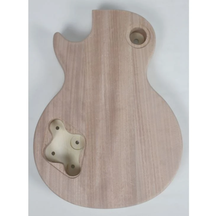 Flamed Maple Unfinished Electric Guitar Kits