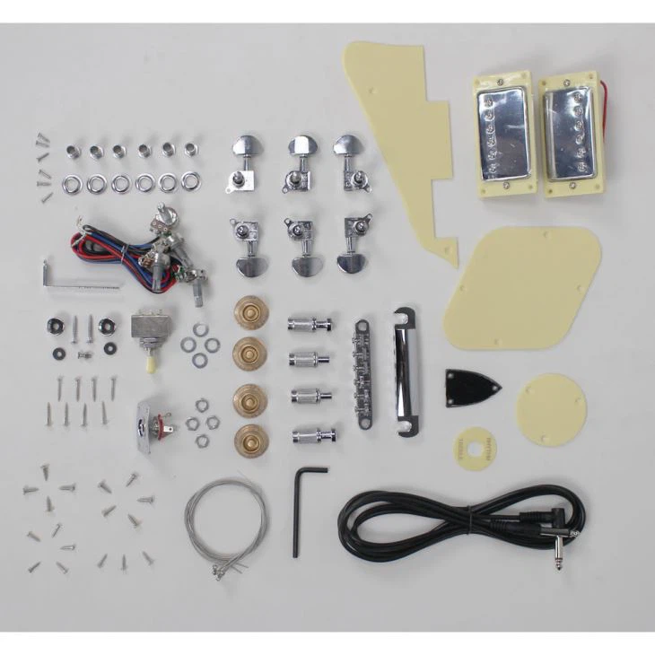 Map Patterns Unfinished Electric Guitar Kits