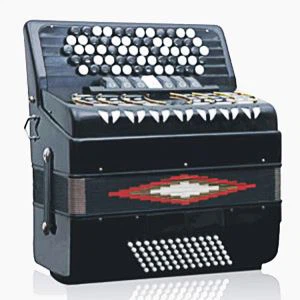 64 kekunci Butang Akordion