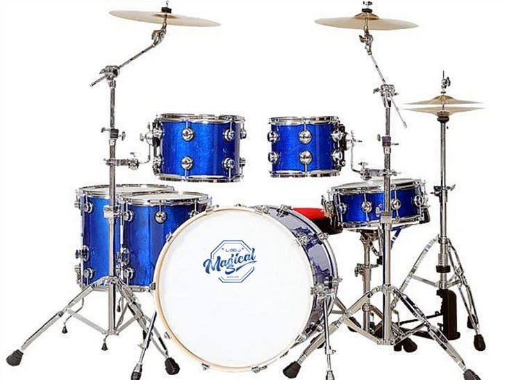 Set Drum Cat Pembakar Biru